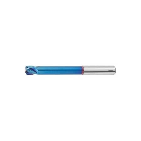 Garant Diabolo Solid Carbide Torus End Mill, for Hard Steels, TiAlN Coated, 10/0.25 mm 206342 10/0,25